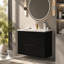 Armoire 060 noir sans lavabo