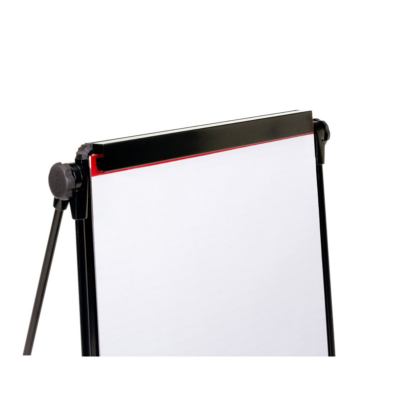 Adjustable Black Steel Presentation Easel with MDF Board