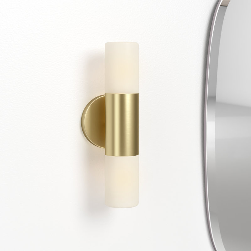 Otto Armed Sconce, Aged Brass