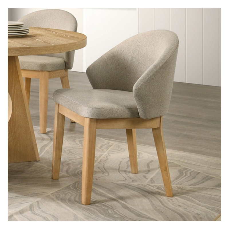 Fauteuil Amoura (Ensemble de 2), Chêne