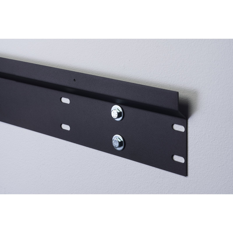 Black Industrial Lockable Cabinet Set with Adjustable Shelving