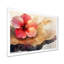 Chyanne fleurs d'hibiscus sur bois - art mural d'hibiscus pour le salon-344024412-344024410-344024401