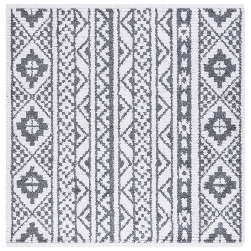 Jaseena Performance Southwestern Rug, Square 6'4"