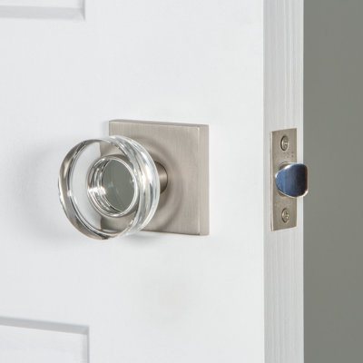 Viaggio Circolo Rosette with Circolo Crystal Knob