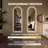 65" x 21" Arch Design LED Full Length Mirror ,Dimmable, High Definition & Explosion-Proof, Full-Length Standing or Wall-Mounted