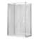 Vienna 48'' W 79'' H Semi-Frameless Rectangle Reversible Shower Kit