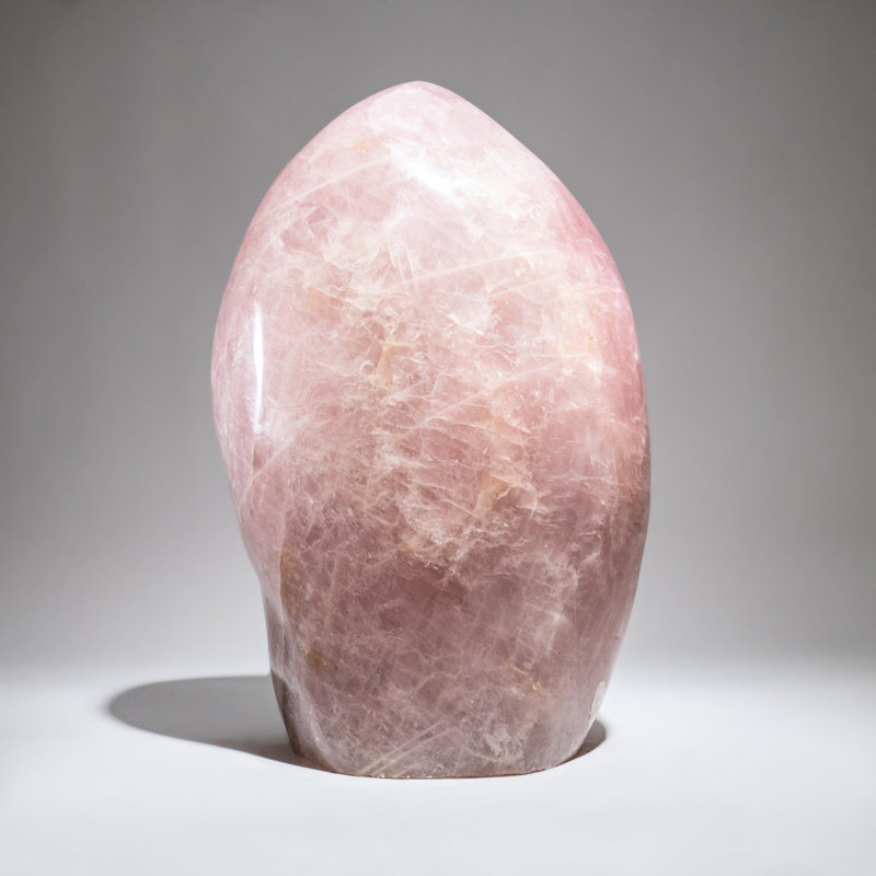 Large Genuine Polished Rose Quartz Freeform (102 Lbs)