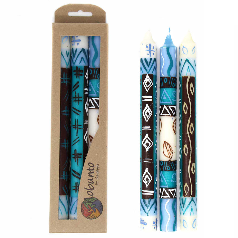 Unscented Taper Candle