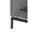 Tommy Hilfiger Ascher Modern Living Room End Table with 1 Drawer, Matte Black Metal Legs, Gray Wood Finish