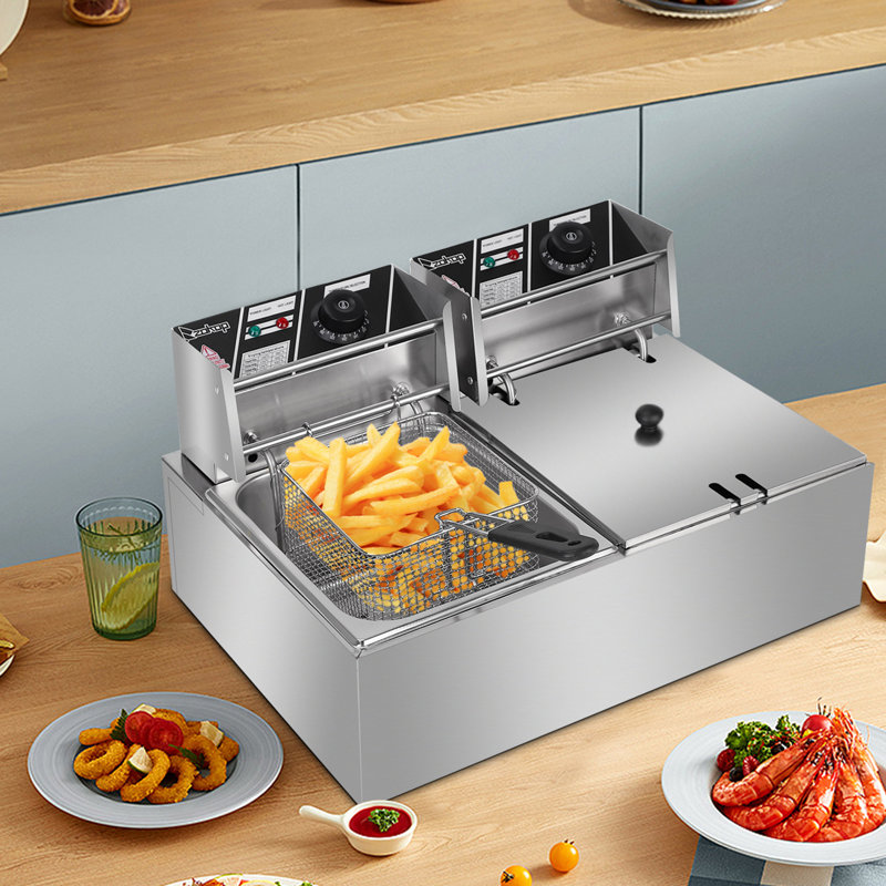 Friteuse à dinde 2 paniers Vinsunny 12,7