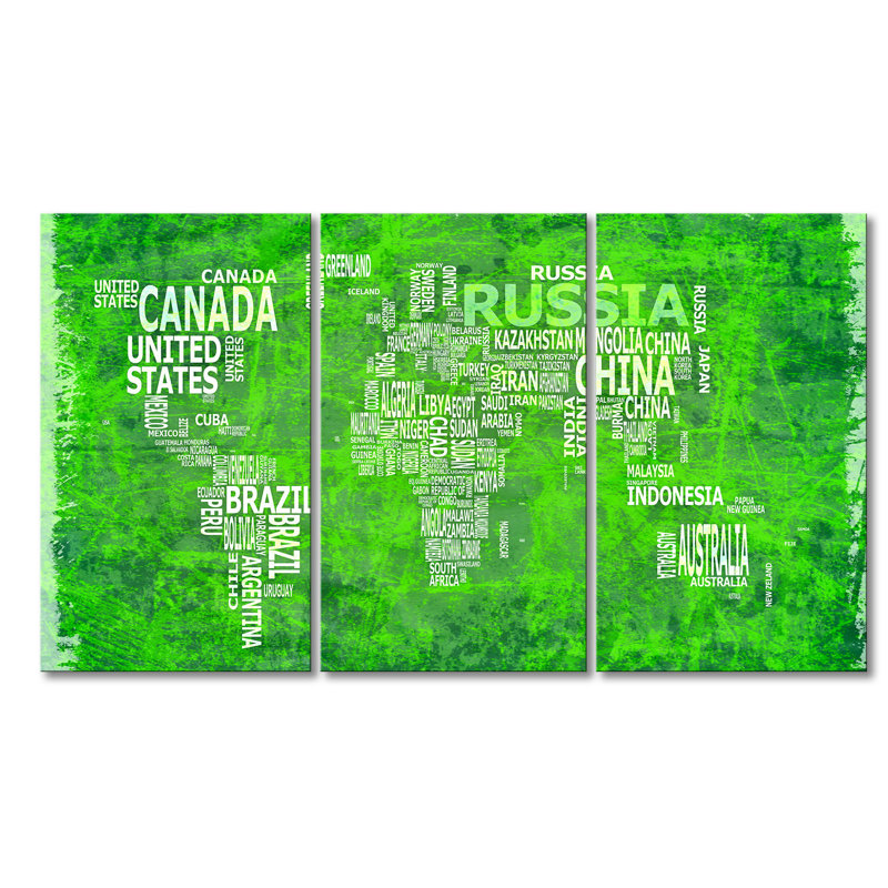 3 Piece Wrapped Canvas Print