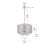 Dusin 4-Light Dimmable Crystal Drum Chandelier-61751651-61751652-61869864