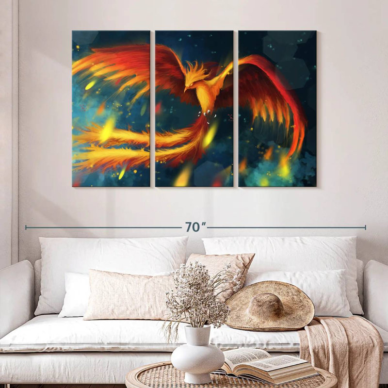 Kelan Phoenix, 32" H x 50" W