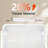 Versatile 3-tier Rolling Cart: Lightweight, Lockable Wheels, And Easy Assembly For Living Room,bedroom,office