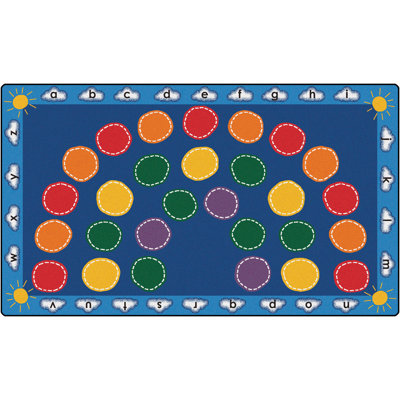 Tapis 7 pi x 12 pi Alphabet Seating