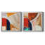 Blue Orange I Blue Orange I - ensemble de 2 cadres photo-948632052-948632040-946958469