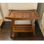 Banc de style spa à lattes en bambou l 19,5 po-1696788474