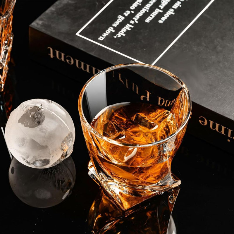 2 verres à whisky élégants 2 pièces