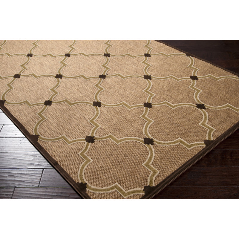Gracinha Floral Indoor Rug, Rectangle 5' x 7'6"