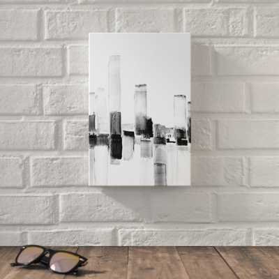 «Reflection City II», peinture sur toile
