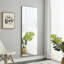 Miroir complet pour le corps en bois massif de la 4ème génération, miroir de vestiaire, porche de chambre à coucher, miroir décoratif, miroir de vêtements, miroir de plancher, miroir mural.