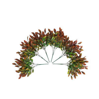 16 po Rosier artificiel résistant aux rayons UV (intérieur / extérieur) - ensemble de 6