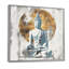Bouddha doré gris et doré, réflexion IV - salon d'art mural bouddhisme-1756670008-1756670012