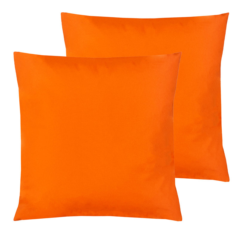 Indoor / Outdoor Square Cushion, Orange