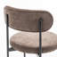 Chaise d'appoint Vera en métal rembourré-942785634