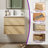 Cove 24'' Fully Assembled Wall Mounted Bathroom Vanity with Ceramic Sink Top,  Floating Bathroom Bathroom Vanities-122121901
