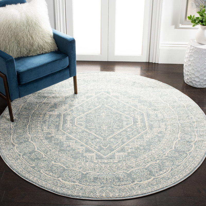 Olius Performance Oriental Rug, Round 8'