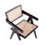 Fauteuil noir et naturel-223888504
