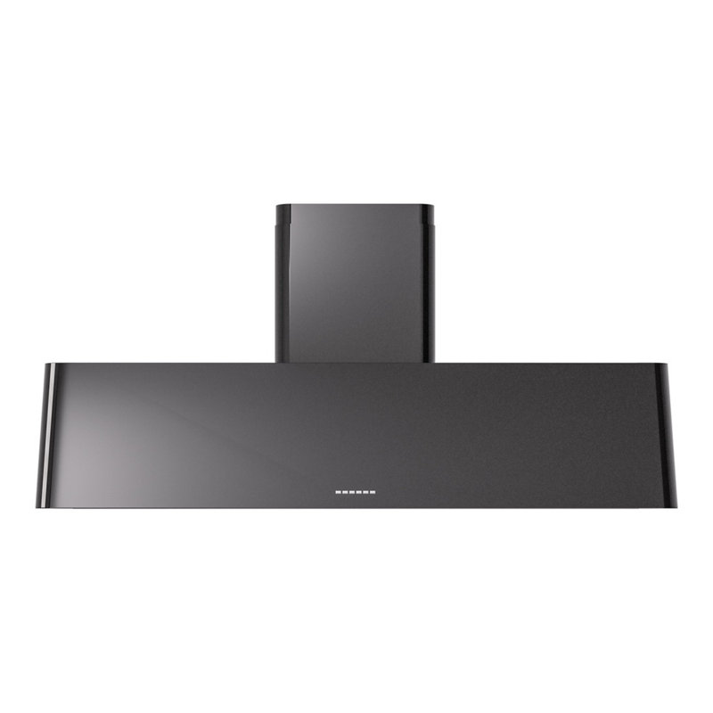 ILVE Nostalgie II 60 in Range Hood, Glossy Black