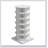 360 Rotating shoe cabinet 6 layers-714617348