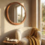 Miroir mural rond en bois massif-696575149-696575122