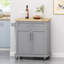 Chariot de cuisine (tabouret non inclus)
