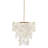 Layered Capiz Chandelier