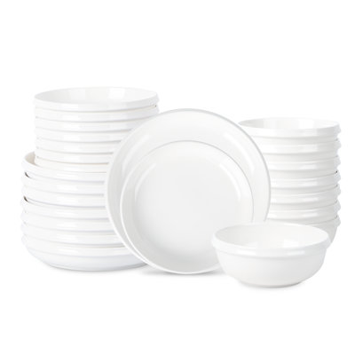 Stone Lain Verso 24-Piece Dinnerware Set Porcelain