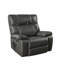 Fauteuil inclinable électrique en cuir Gobrias-100965794