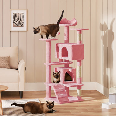 Dagenham Cat Tree Tower Condo Cat Furniture with Scratching Post for Kittens