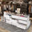 9-Drawer 4-Shelf Chest With Top And Comfortable Bench
