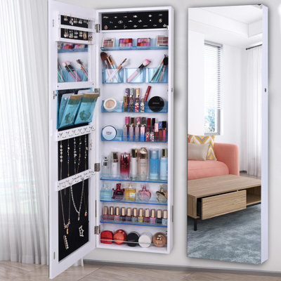 Armoire à bijoux avec miroir Heran