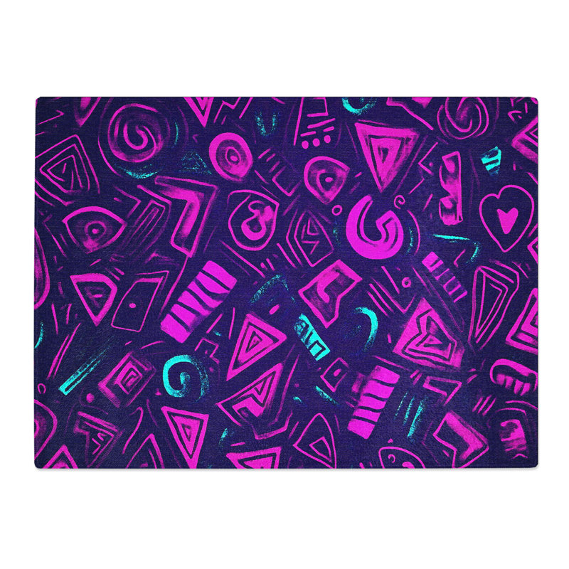 Neon Art Vol.3  Glass Chopping Board