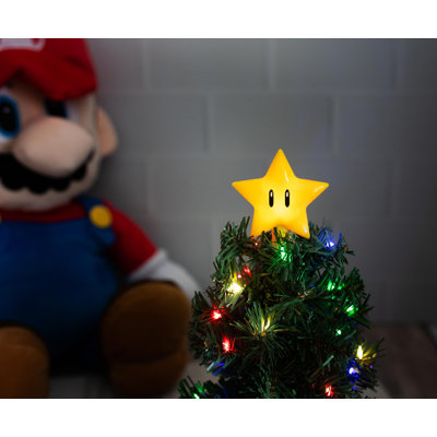 Lighted Pine Christmas Tree