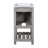 Bathroom Sink Cabinet With Rectangular Ceramic Basin
