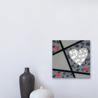 My Heart Shines For You - Red Hearts Painting by Eddie Bruckner