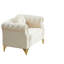 Canapé Chesterfield en velours avec coussins ronds-151804140