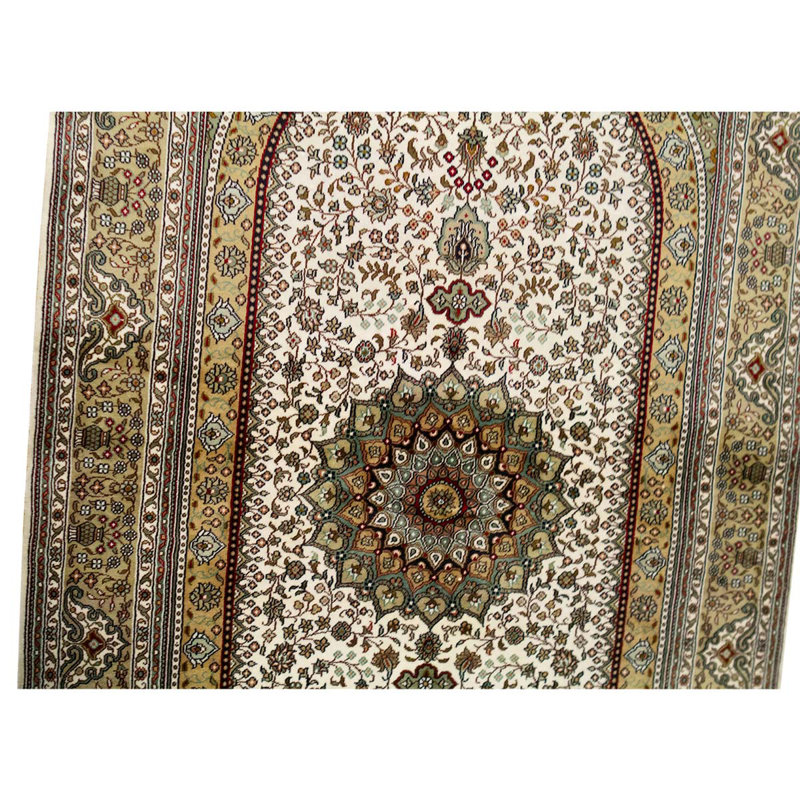 Hand Woven Silk Oriental Area Rug