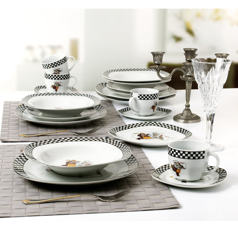 Ceramic Dinnerware Set 20 Piece - Service for 4