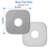 Square Microfiber Mop Pads